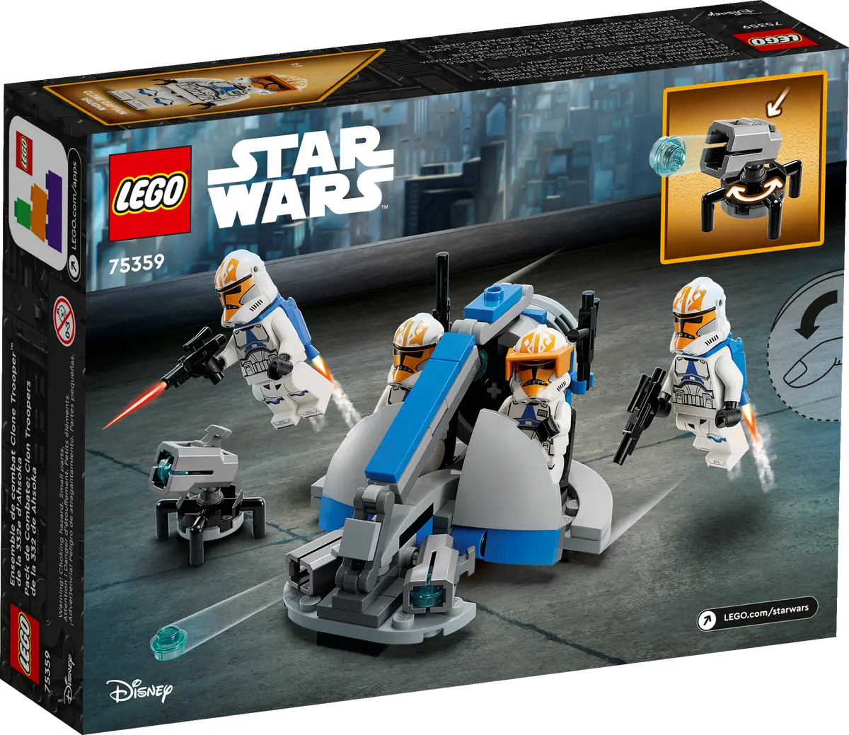 332nd Ahsoka's Clone Trooper™ Battle Pack – Dreamworld LEGO Store