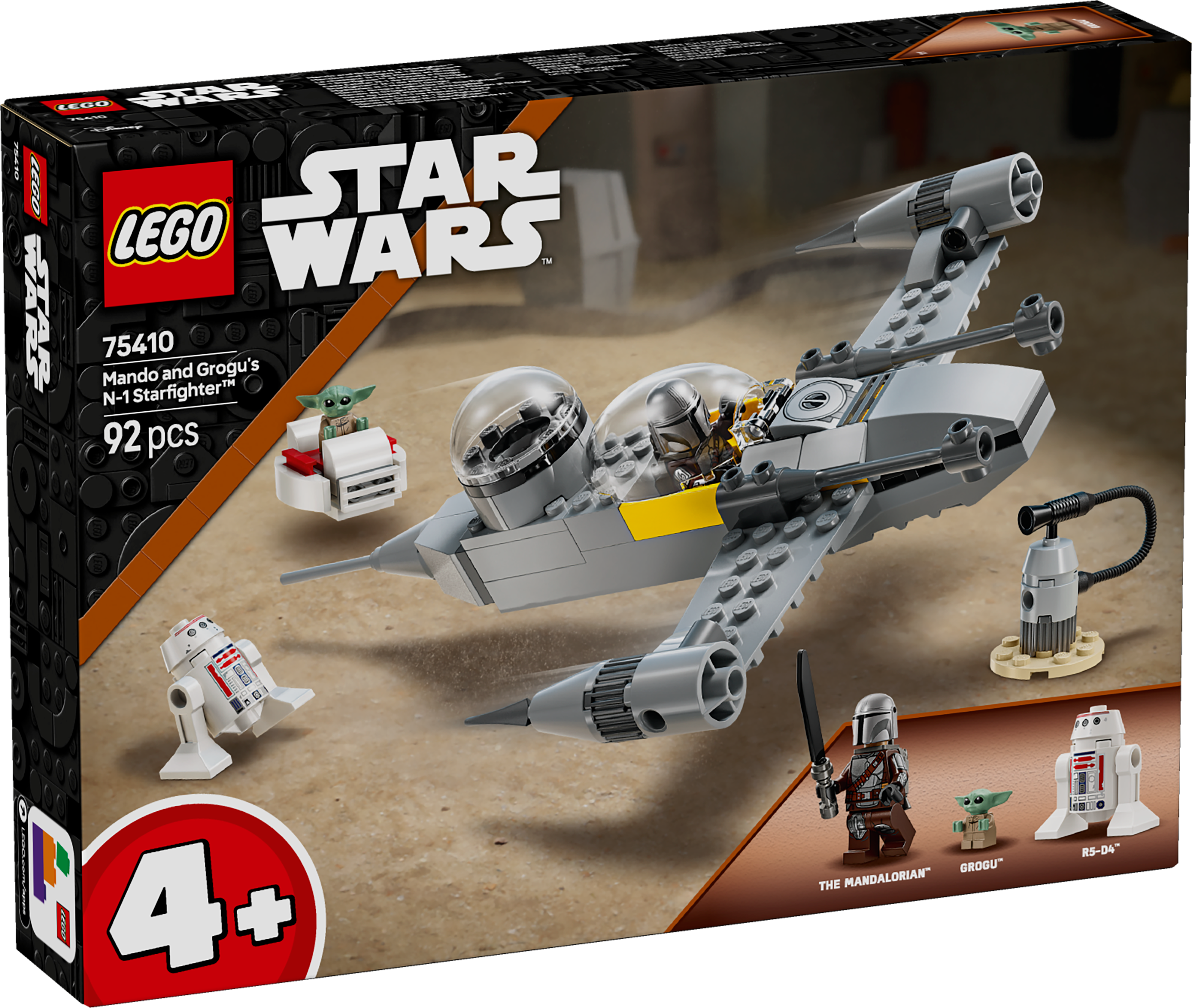 Mando and Grogu's N-1 Starfighter™ – Dreamworld LEGO Store