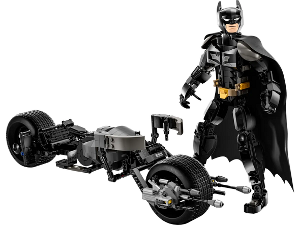 Batman™ Construction Figure and the Bat-Pod Bike