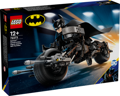 Batman™ Construction Figure and the Bat-Pod Bike