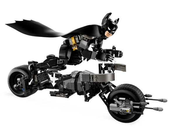 Batman™ Construction Figure and the Bat-Pod Bike