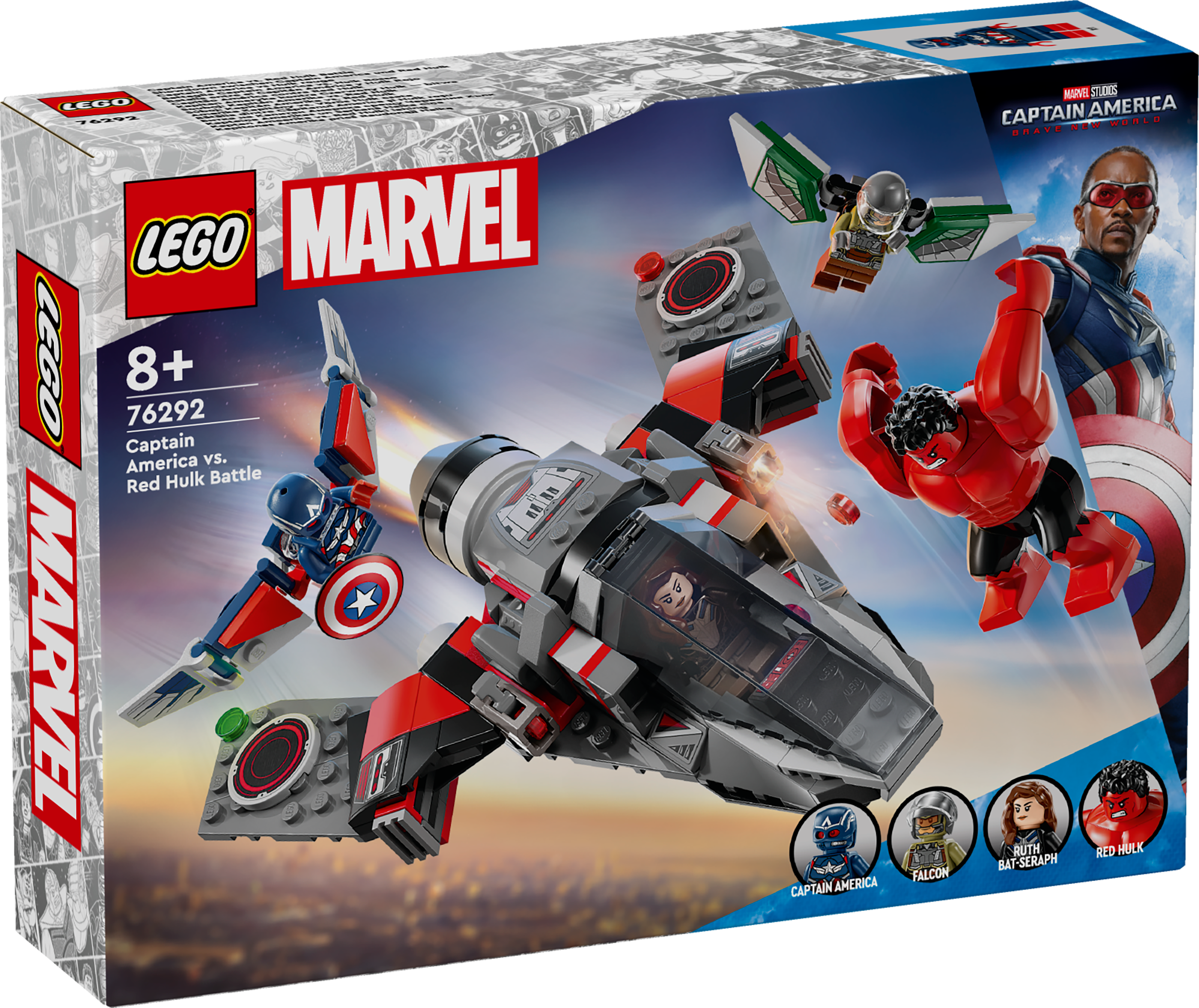 Captain America vs. Red Hulk Battle