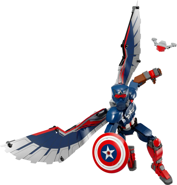 New Captain America Construction Figure