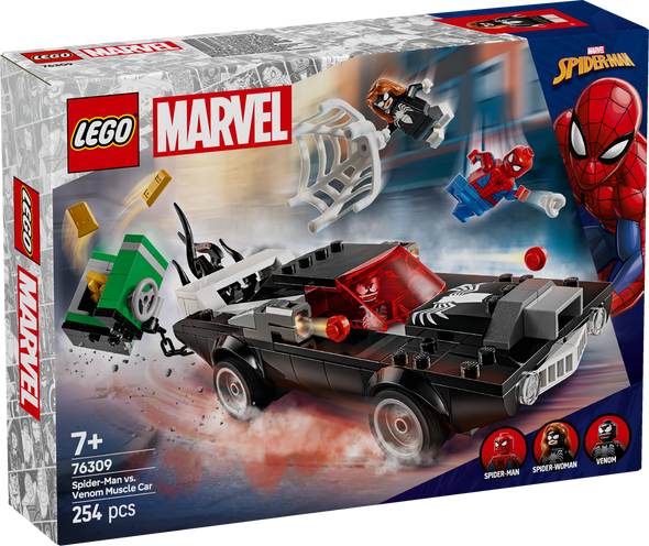 Spider-Man vs. Venom Muscle Car