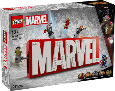 MARVEL Logo & Minifigures