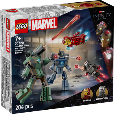 Iron Man & War Machine vs. Hammer Drones