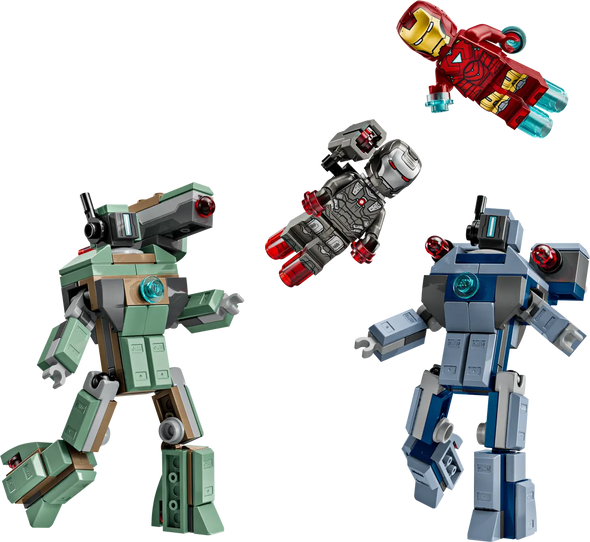 Iron Man & War Machine vs. Hammer Drones