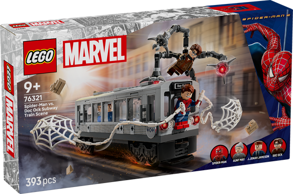 Spider-Man vs. Doc Ock Subway Train Scene