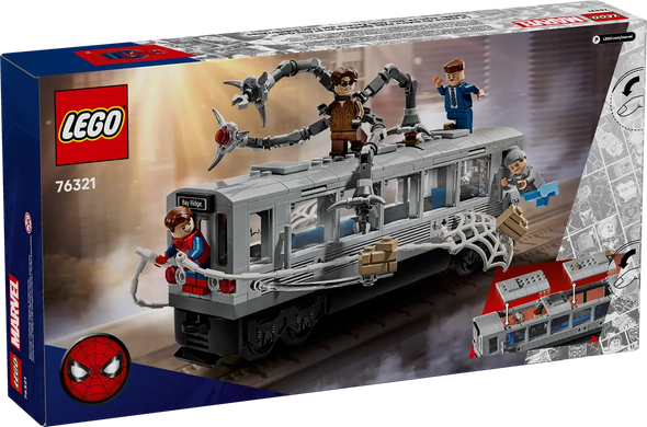 Spider-Man vs. Doc Ock Subway Train Scene