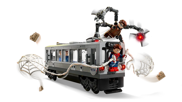 Spider-Man vs. Doc Ock Subway Train Scene