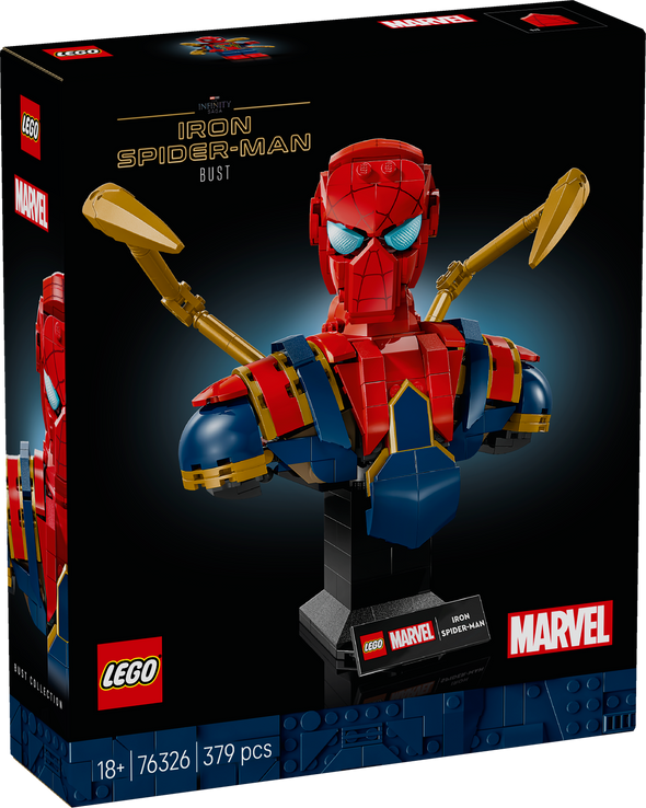 Iron Spider-Man Bust