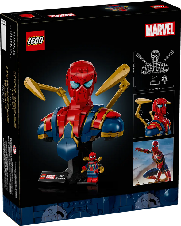 Iron Spider-Man Bust