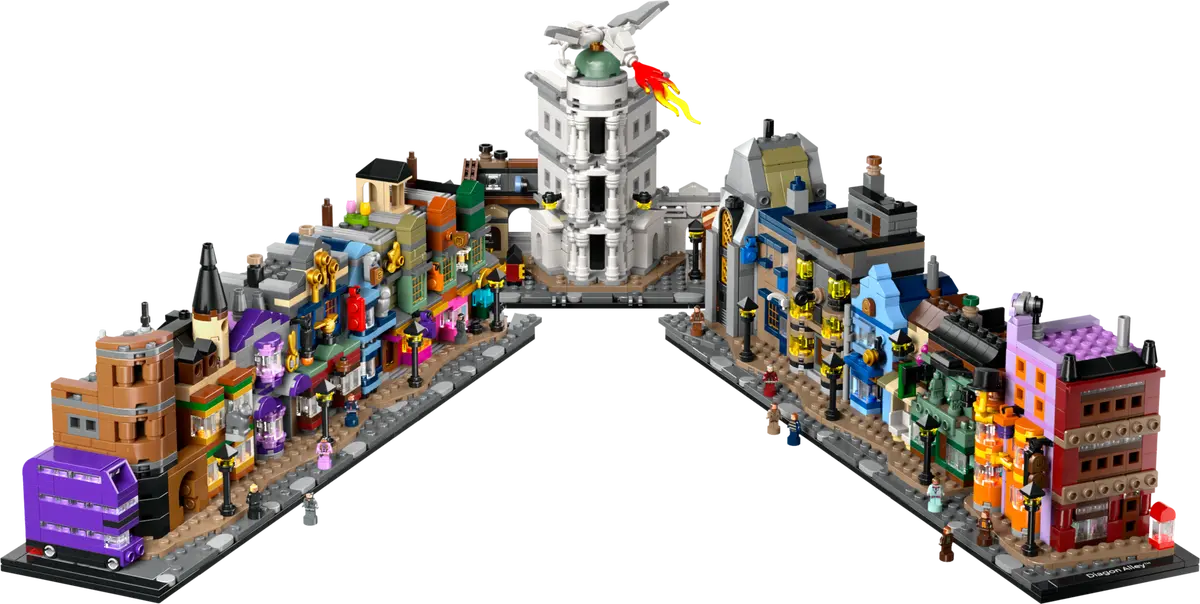 Diagon Alley Gringotts Bank Lego 2021 LEGO Harry Potter