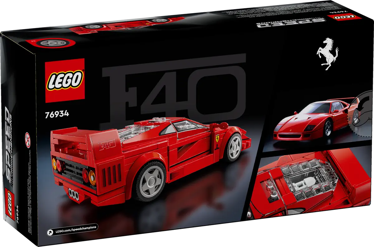 Ferrari F40 Supercar – Dreamworld LEGO Store