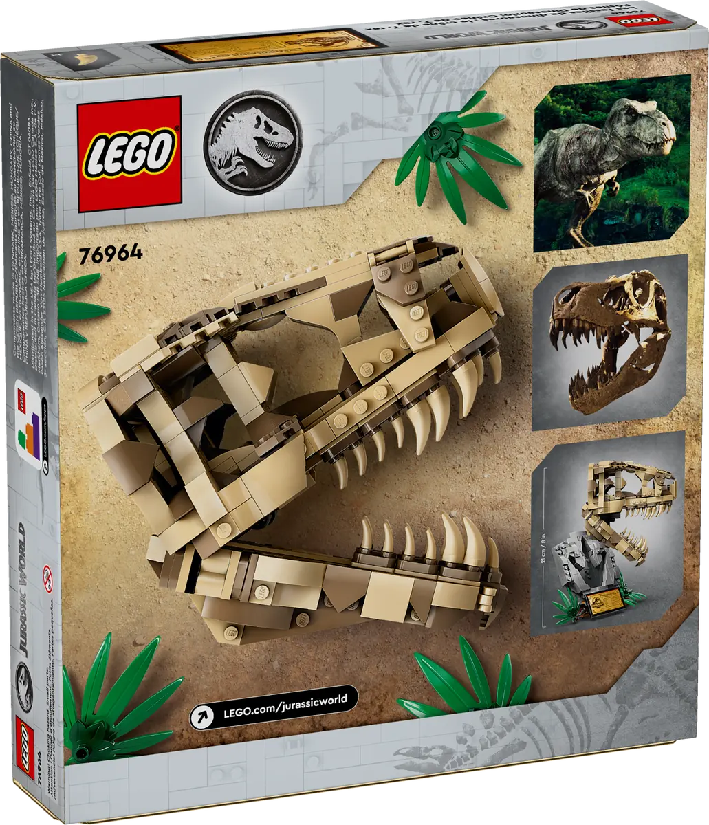 Dinosaur Fossils: T. rex Skull – Dreamworld LEGO Store