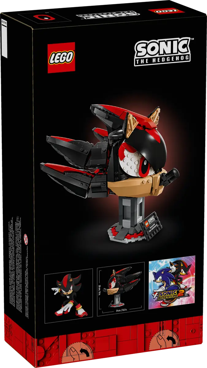 Lego shadow the hedgehog hotsell