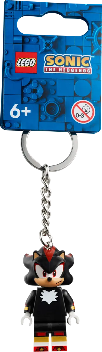 Shadow the Hedgehog Keychain – Dreamworld LEGO Store