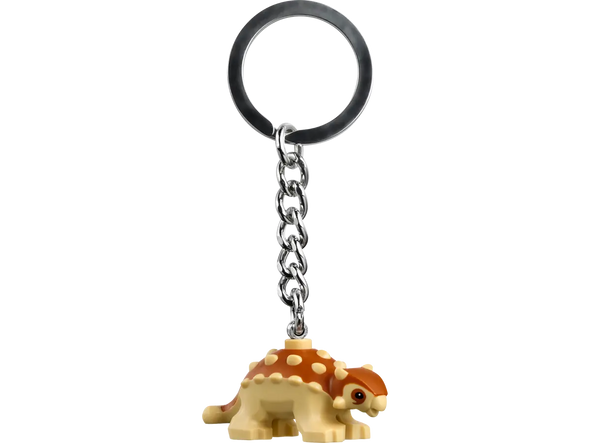 Baby Ankylosaurus Keychain