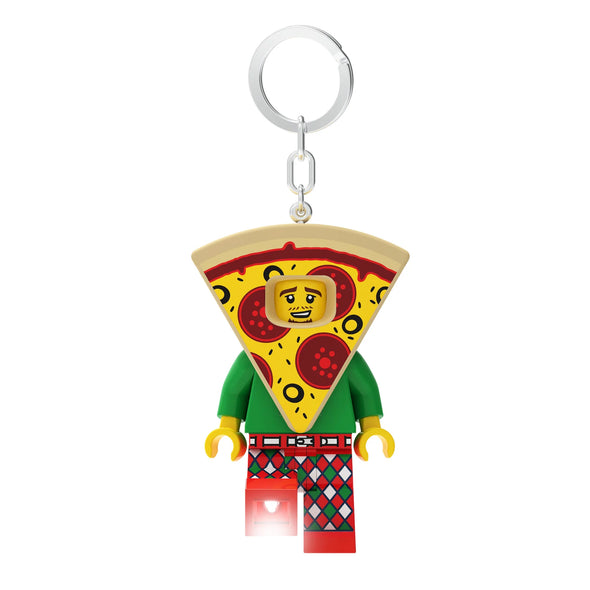 Pizza Guy Key Light Keychain