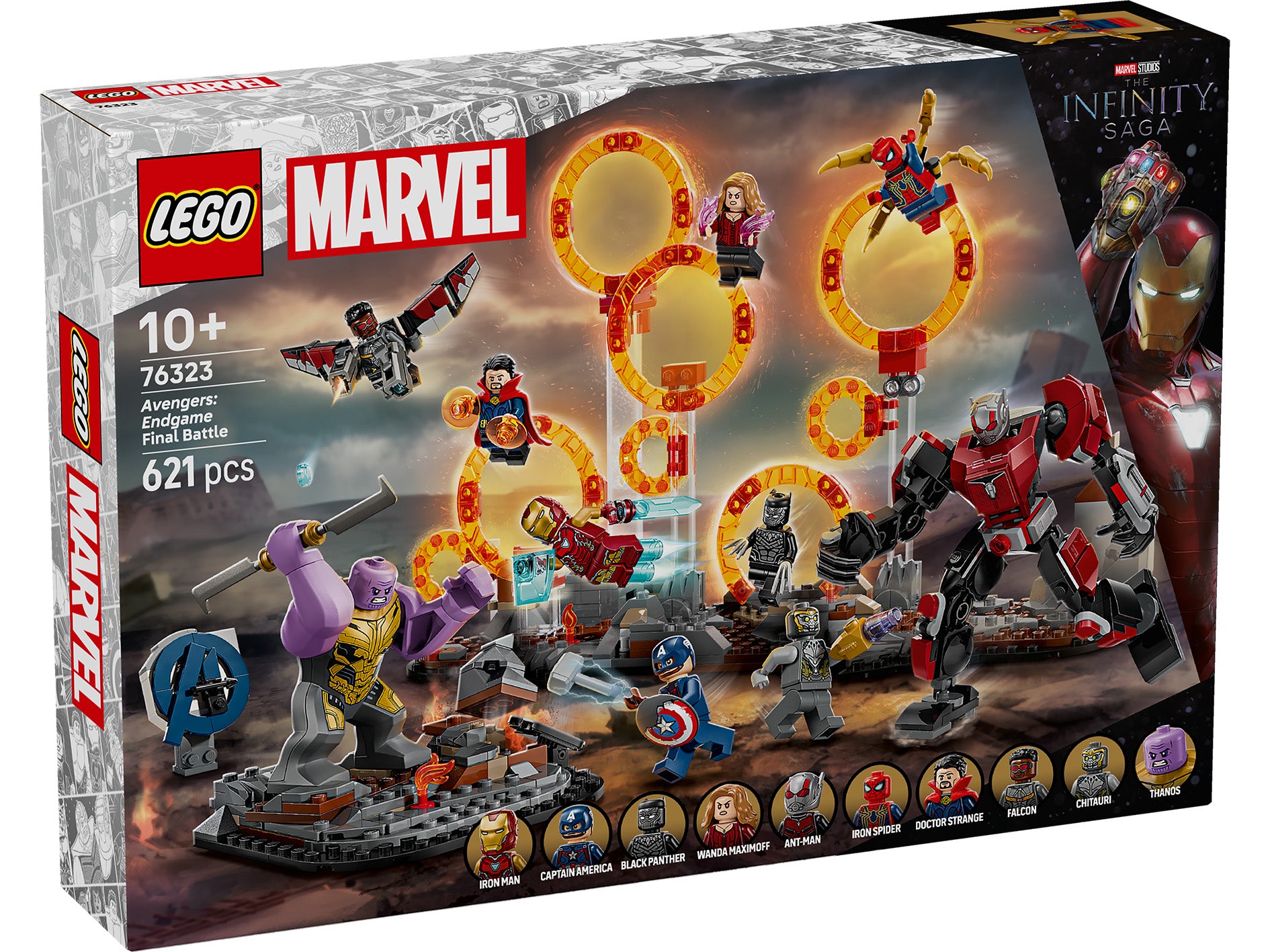 Iron Man Lego Thanos Final Battle Thanos: Ultimate Battle 76107