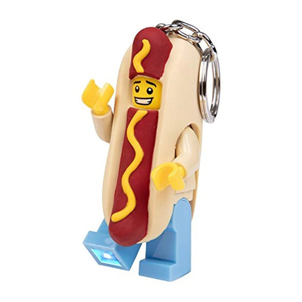 Hotdog Guy Key Light Keychain