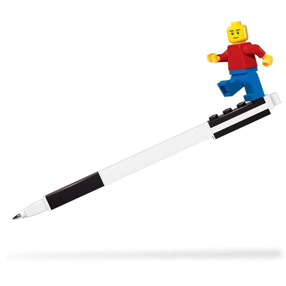 Black Gel Pen With Minifigure