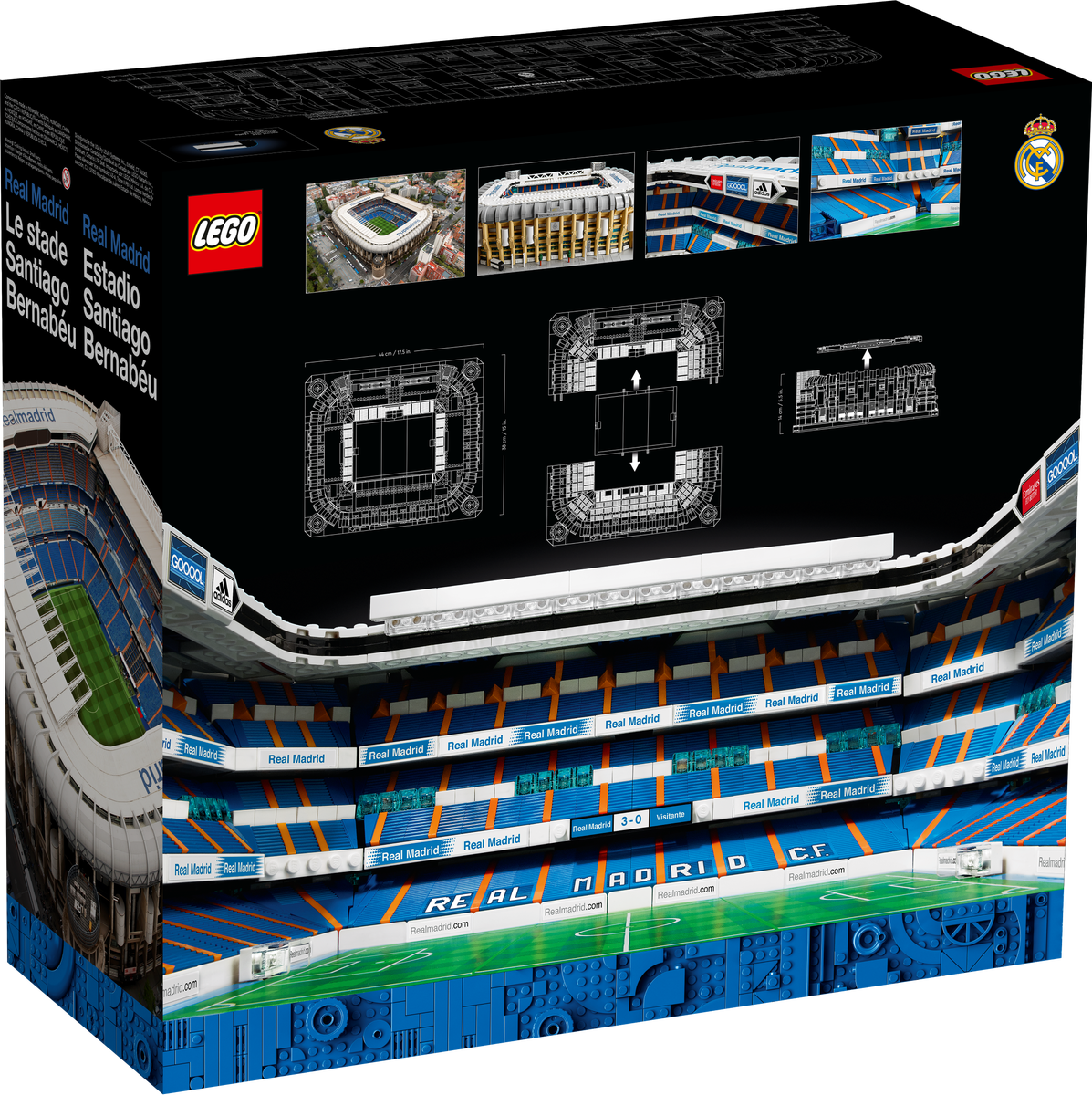 Lego santiago bernabeu hotsell