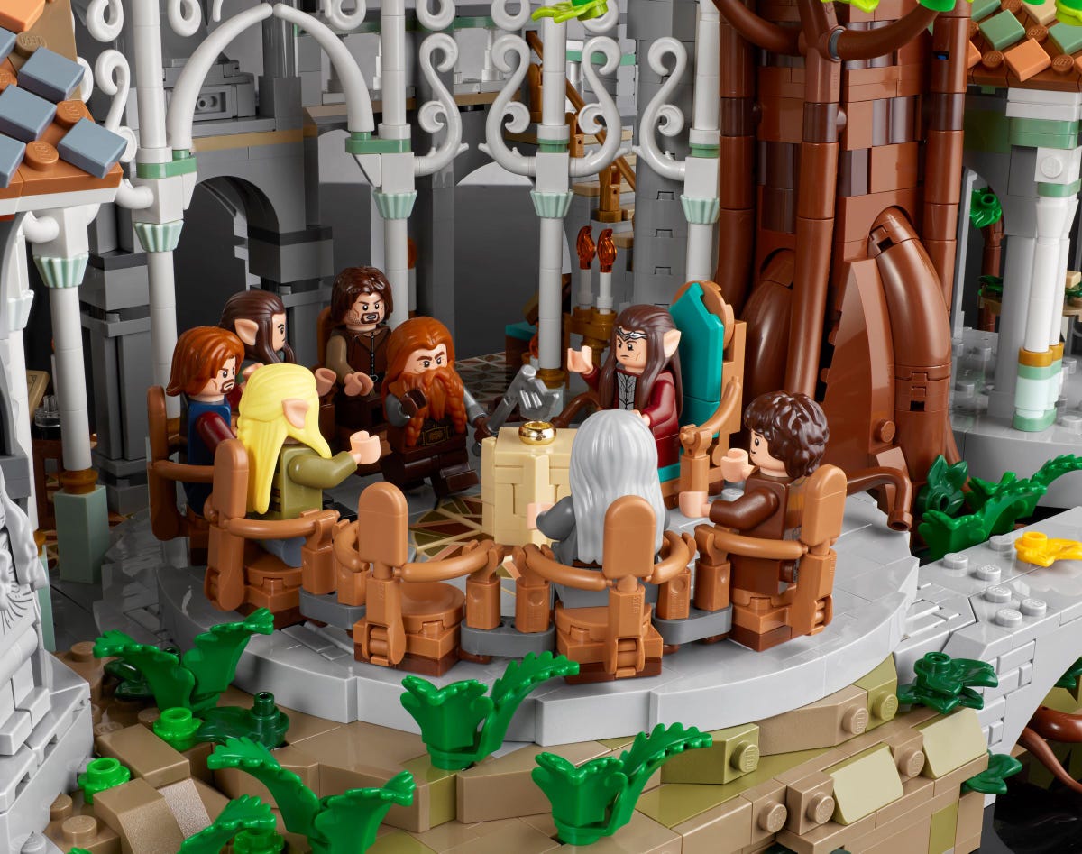 Lego Rivendell Storage The Lord of the Rings: Rivendell™ – Dreamworld LEGO Store