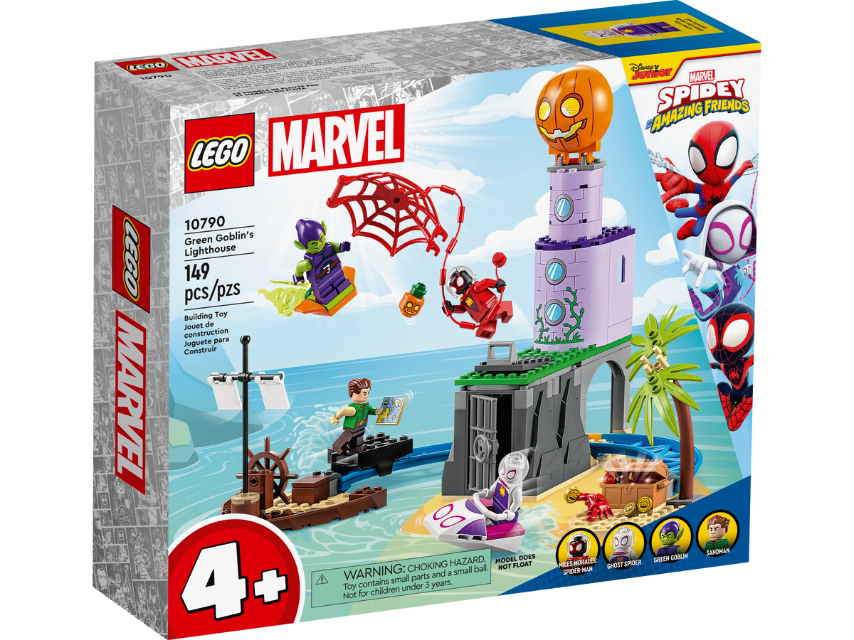Team Spidey at Green Goblin's Lighthouse – Dreamworld LEGO Store