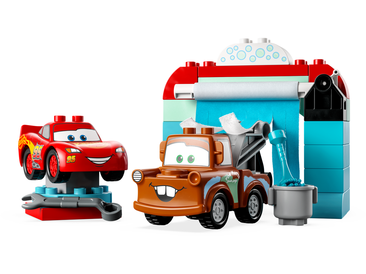 Lightning McQueen Mater's Car Wash Fun – Dreamworld LEGO Store