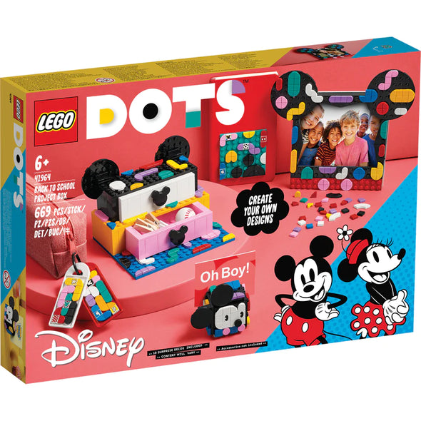 Mickey Mouse & Minnie Mouse Back-to-School Project Box