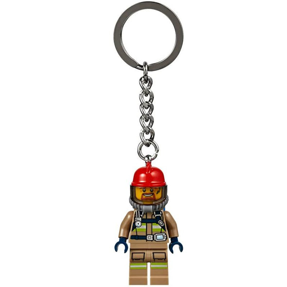 City Firefighter Keychain