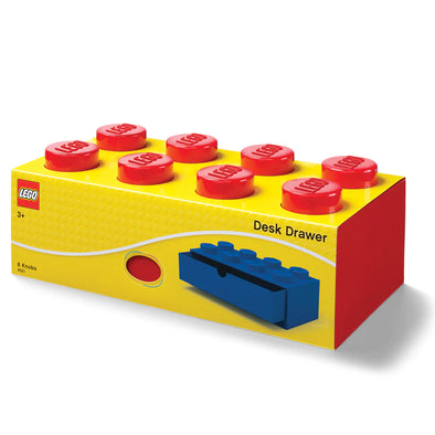 LEGO Desk Drawer 2x4 - Red