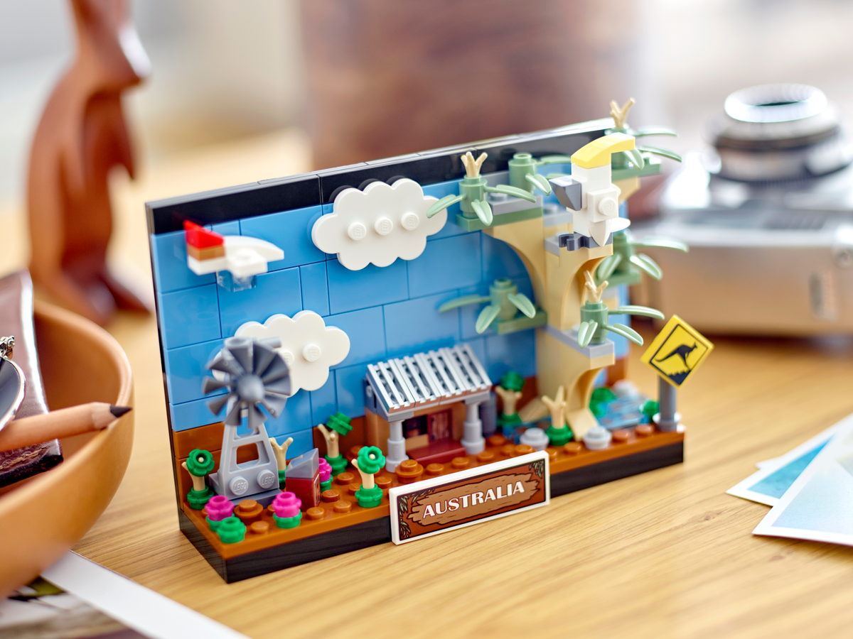 Australia Postcard Dreamworld LEGO Store