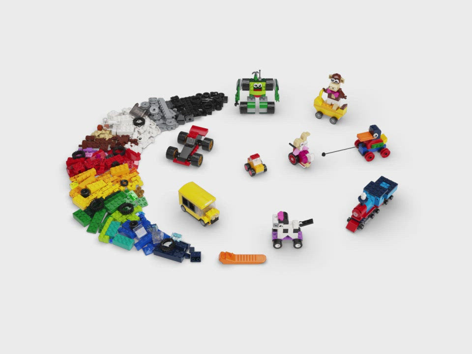 Lego Bus Building Instructions - Lego Classic 10697 How To 