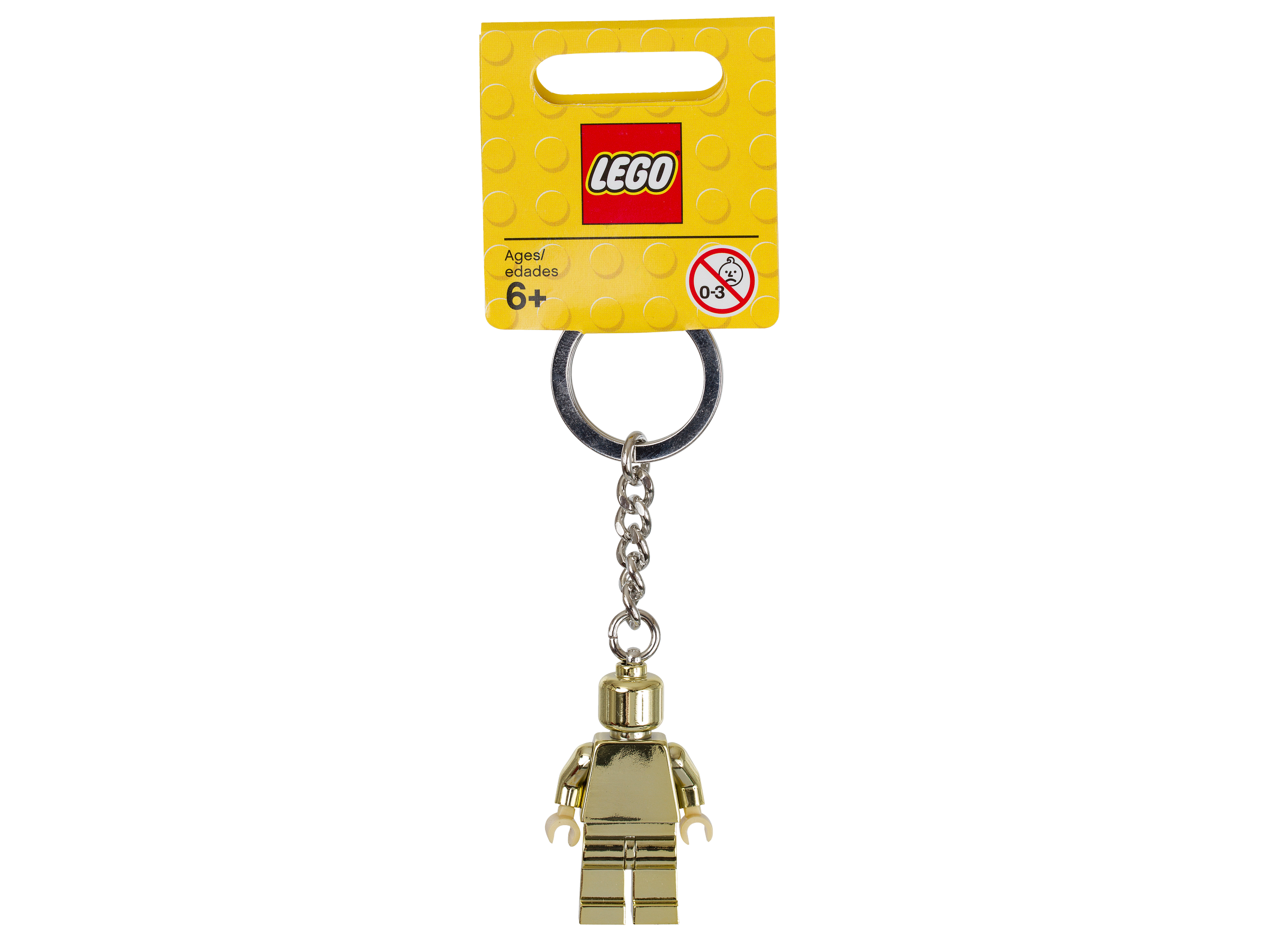 Gold Minifigure Keychain