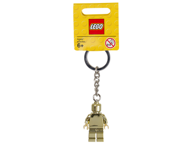 Gold Minifigure Keychain
