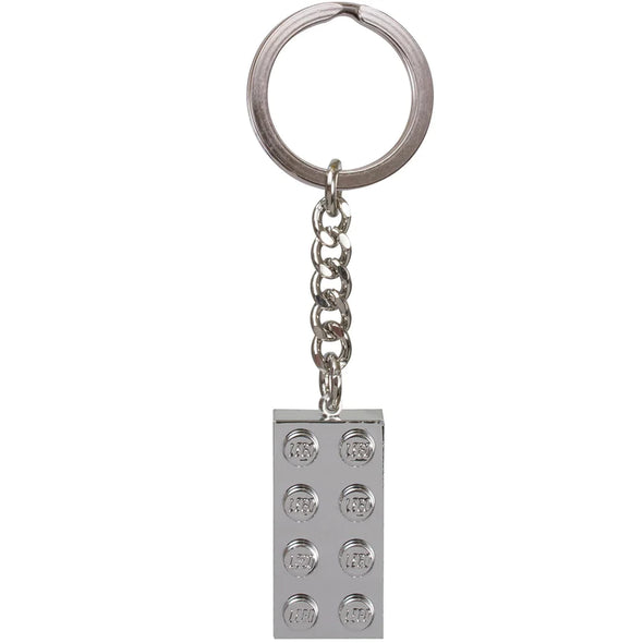 2x4 Silver Keychain