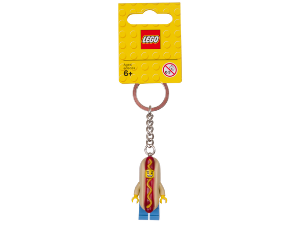 LEGO® Hot Dog Guy Keychain