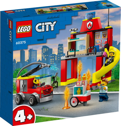 Fire Station and Fire Truck 2023